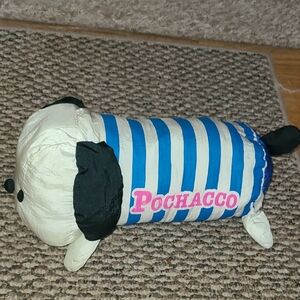 Pochacco Striped Plush Toy 1998 Rare